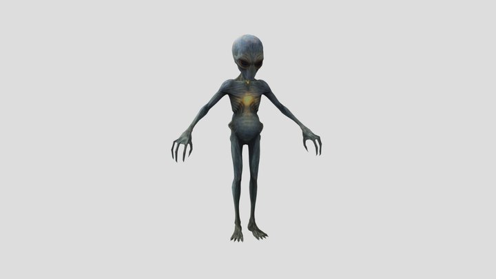 Sectoid 3D Model