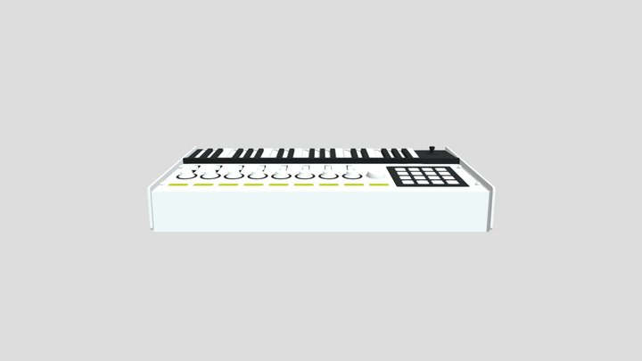 KORG MICROKONTROL 3D Model