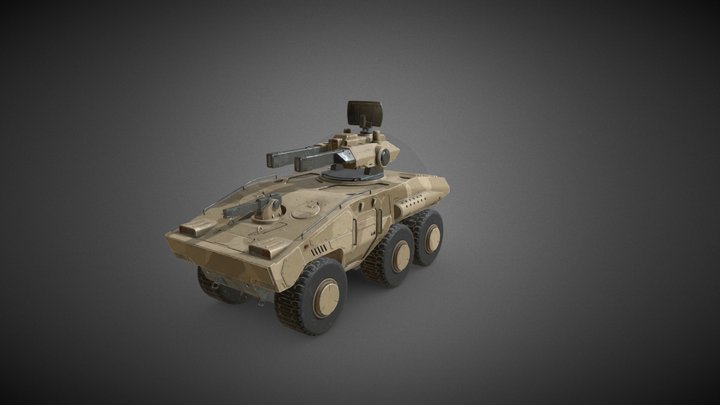 The Badger concept - Metalcore 3D Model