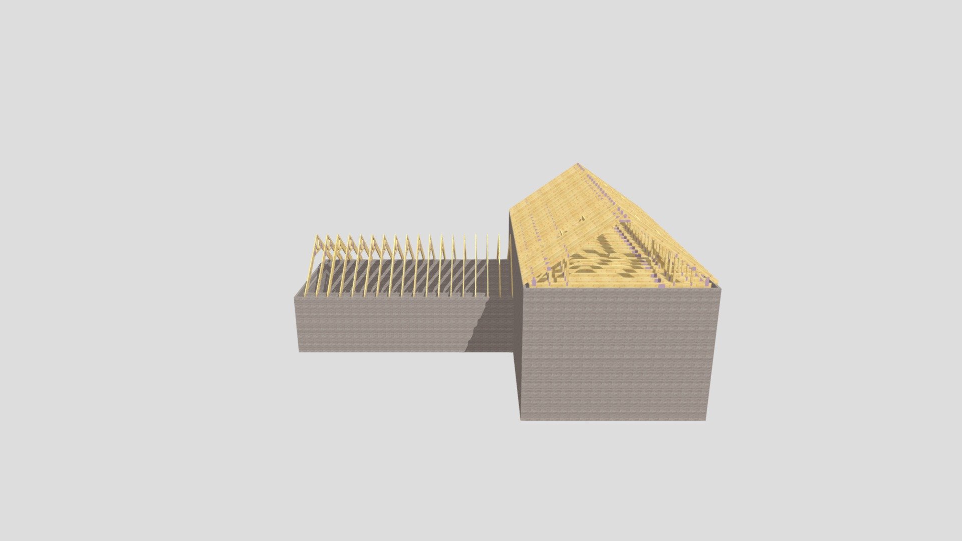 Short House Roof