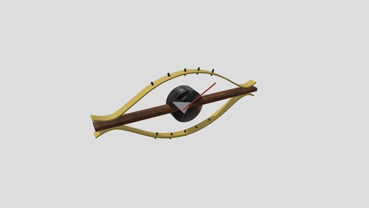 Vitra Eye Clock 3D Model