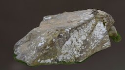 Cup and Ring Marked Stone, Lordenshaws 3D Model