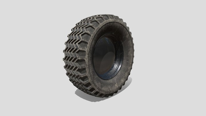 Wheel 4x4 HP 3D Model