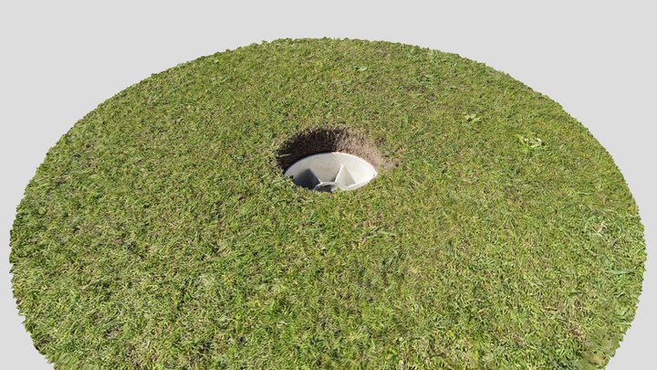 18th hole, Old Course, St Andrews Links 3D Model