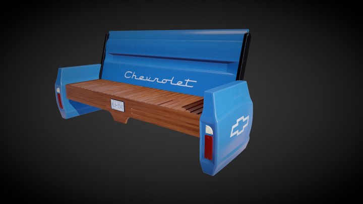 Chevrolet bench 3D Model