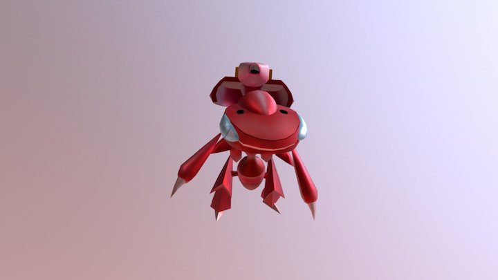 Genesect(Shiny) 3D Model