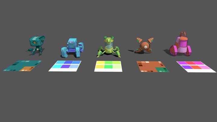 robot 3D Model