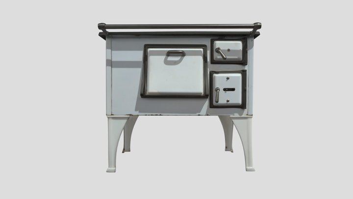 Coal-fired cooker model 61 – Free 3D Model STL