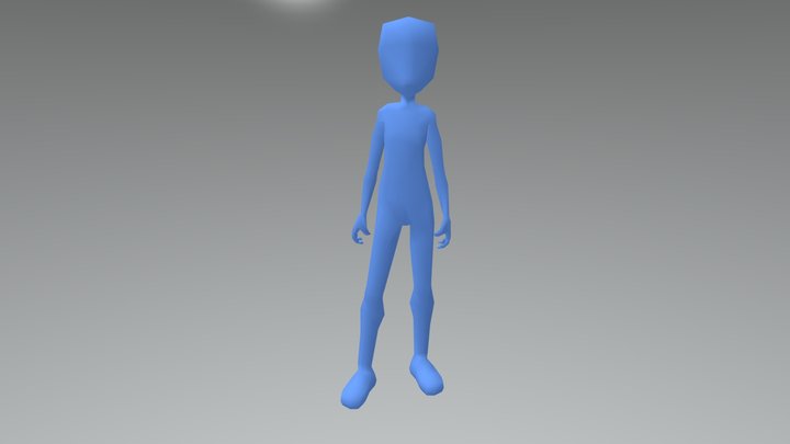 Base Male 3D Model