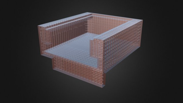 DOK ŻELBETOWY 3D Model