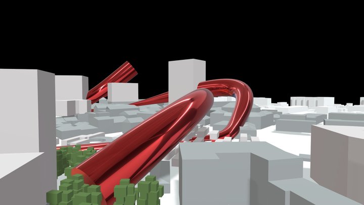 Guess the name of the city 3D Model