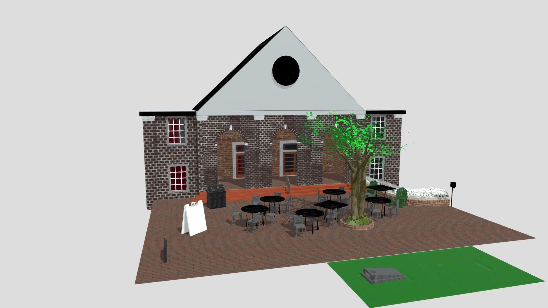 WPU Belk Courtyard
