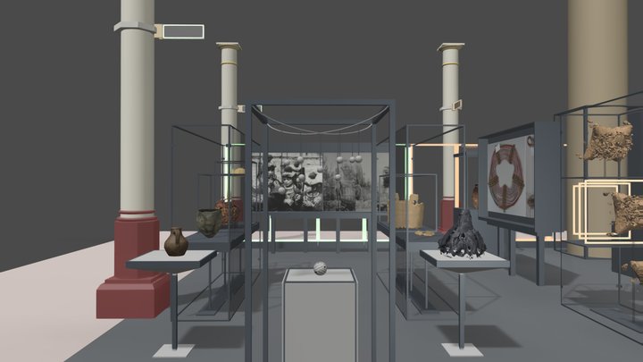 A non-textual exhibition. 3D Model