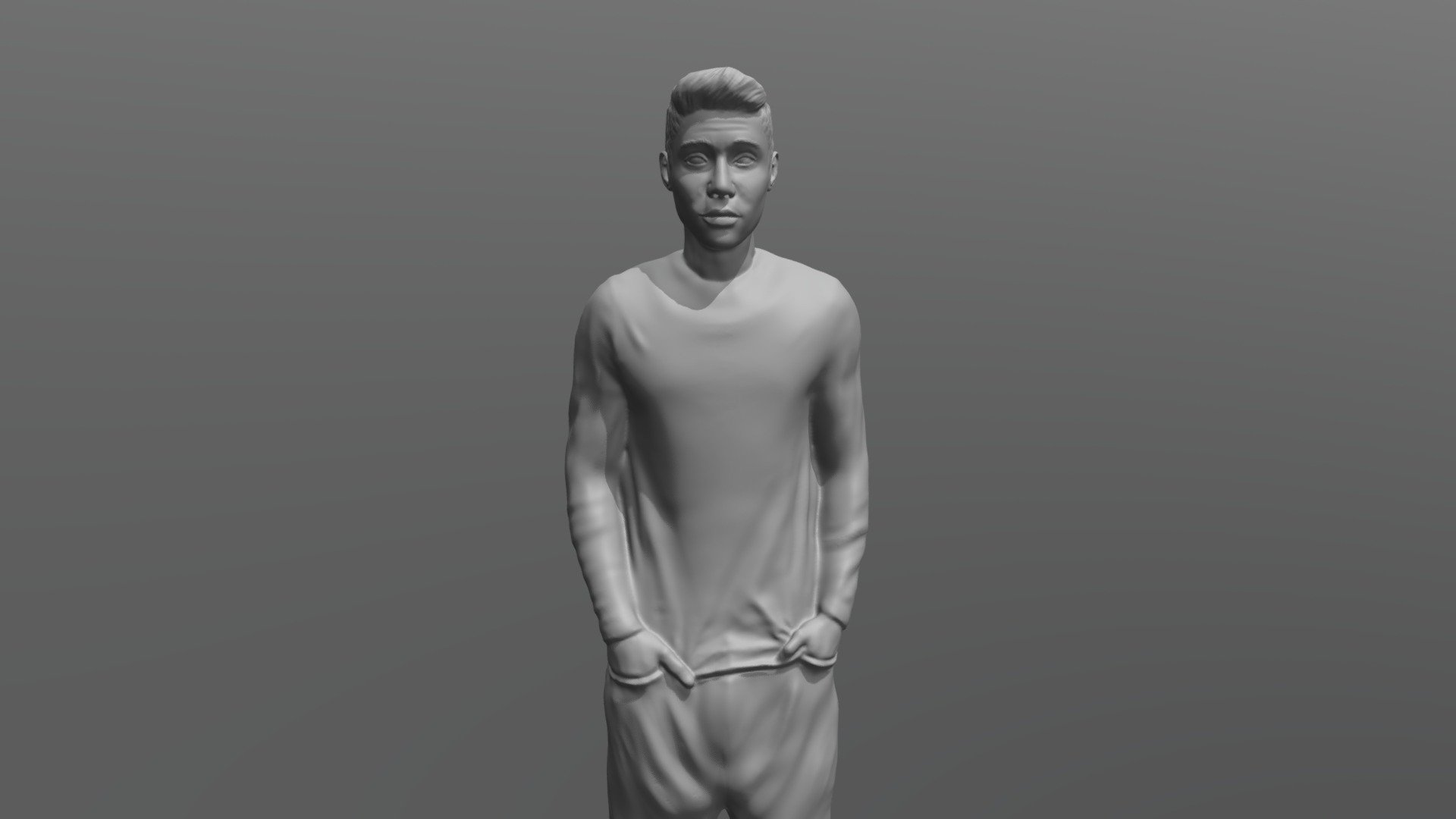 Justin Bieber for 3D printing