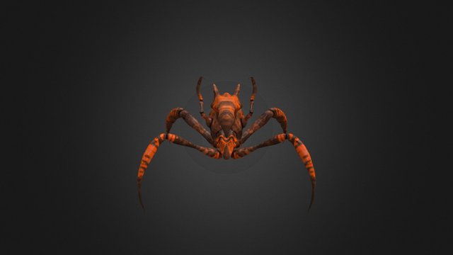 Alien beast based on Spaceship trooper film 3D Model