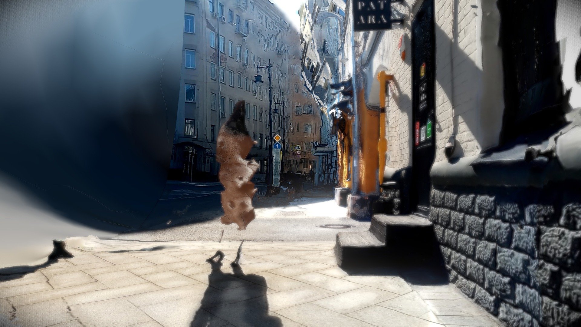 Zulya in the city