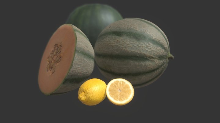 Fruit Selection 3D Model