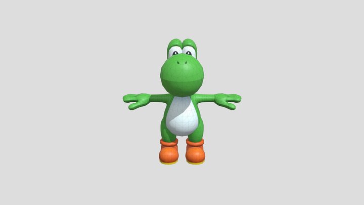 Yoshi 3D Model