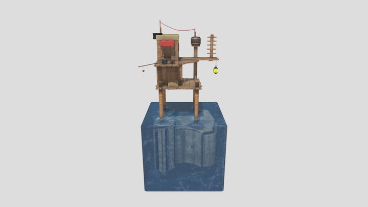 Cabin 3D Model