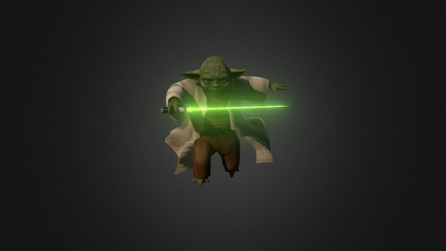 Yoda Updated Model 3D Model