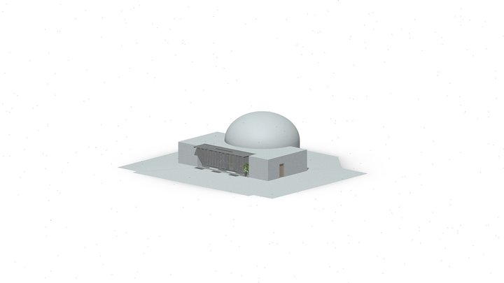 Проект "Городской камерный зал" 3D Model