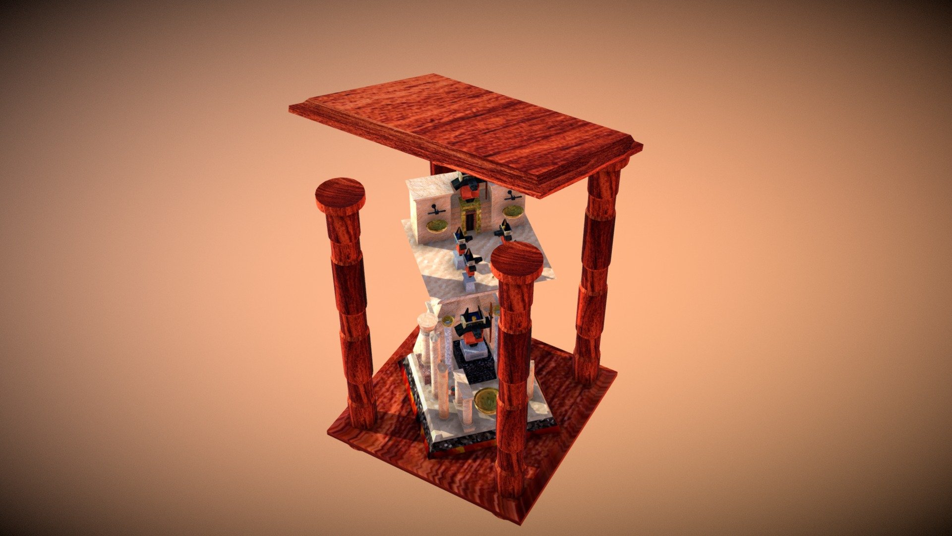 Diorama Anubis