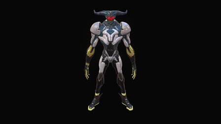 Cyborg Demon 3D Model