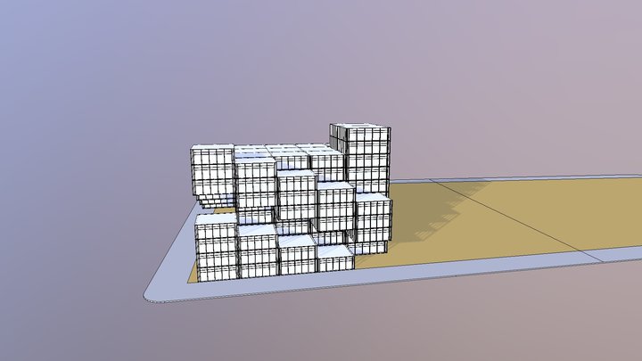 玻璃建築_E棟 3D Model