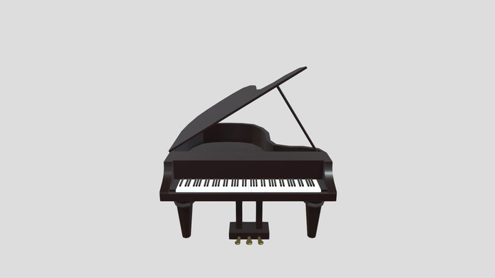 Piano 3D Model