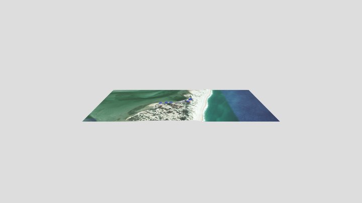 San Sebastian 3Dmap 3D Model