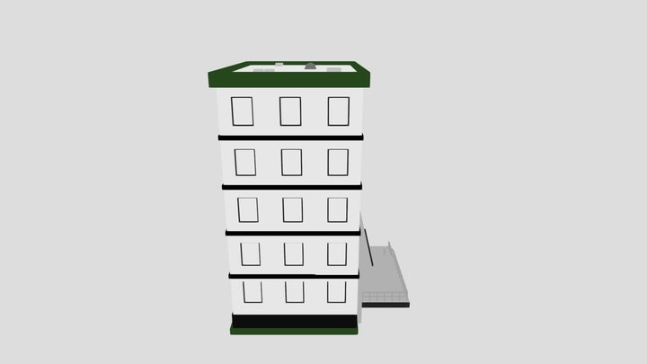 american house 3D Model