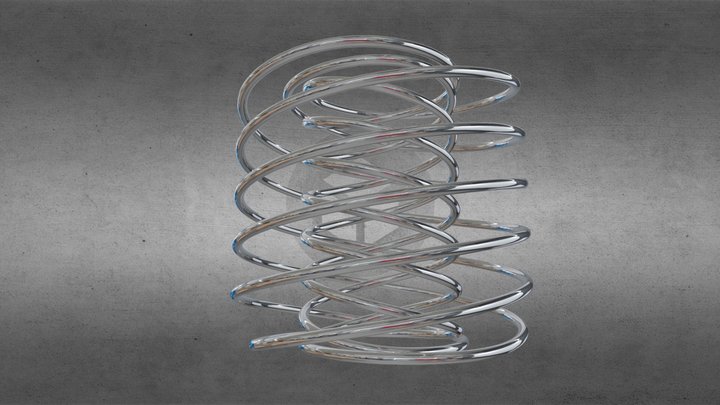 Kinetic Art Springs – Modello 3D gratuito STL