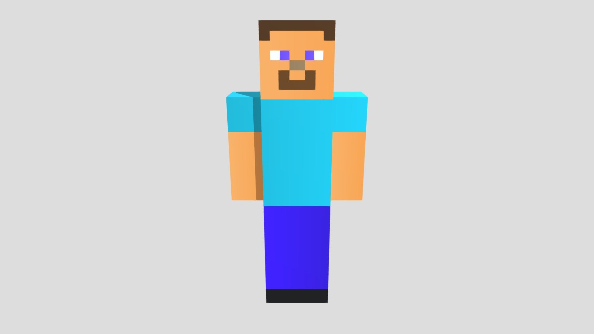 Steve - Minecraft - Download Free 3D model by EmanuelP [6b76568 ...