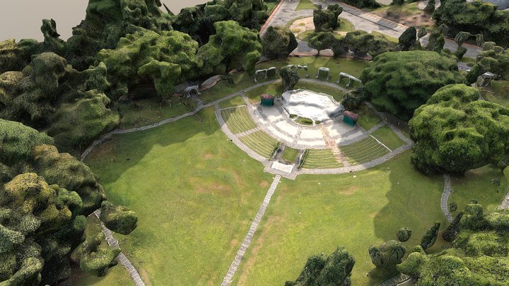 Kuching Amphitheatre, Sarawak, MYS #OSS – Kostenloses 3D-Modell STL