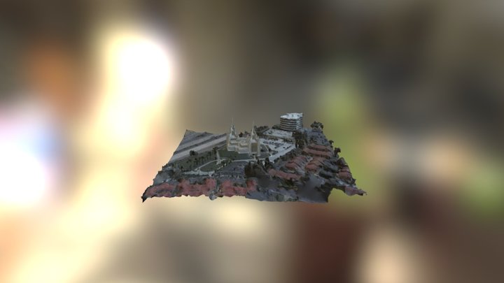Temple 3D Model