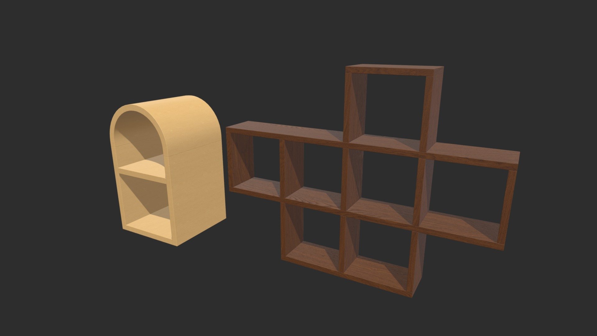 Wall Shelf - Download Free 3D model by Dimension Dazzle (@Dimension ...