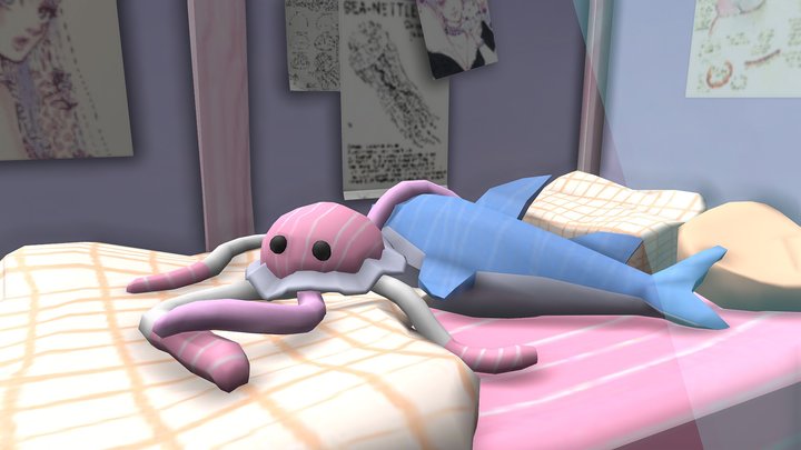 DAE Crib - Sea Creature Enthusiast 3D Model