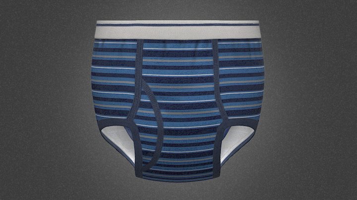 GoodNites® TRU-FIT Underwear 3D Model