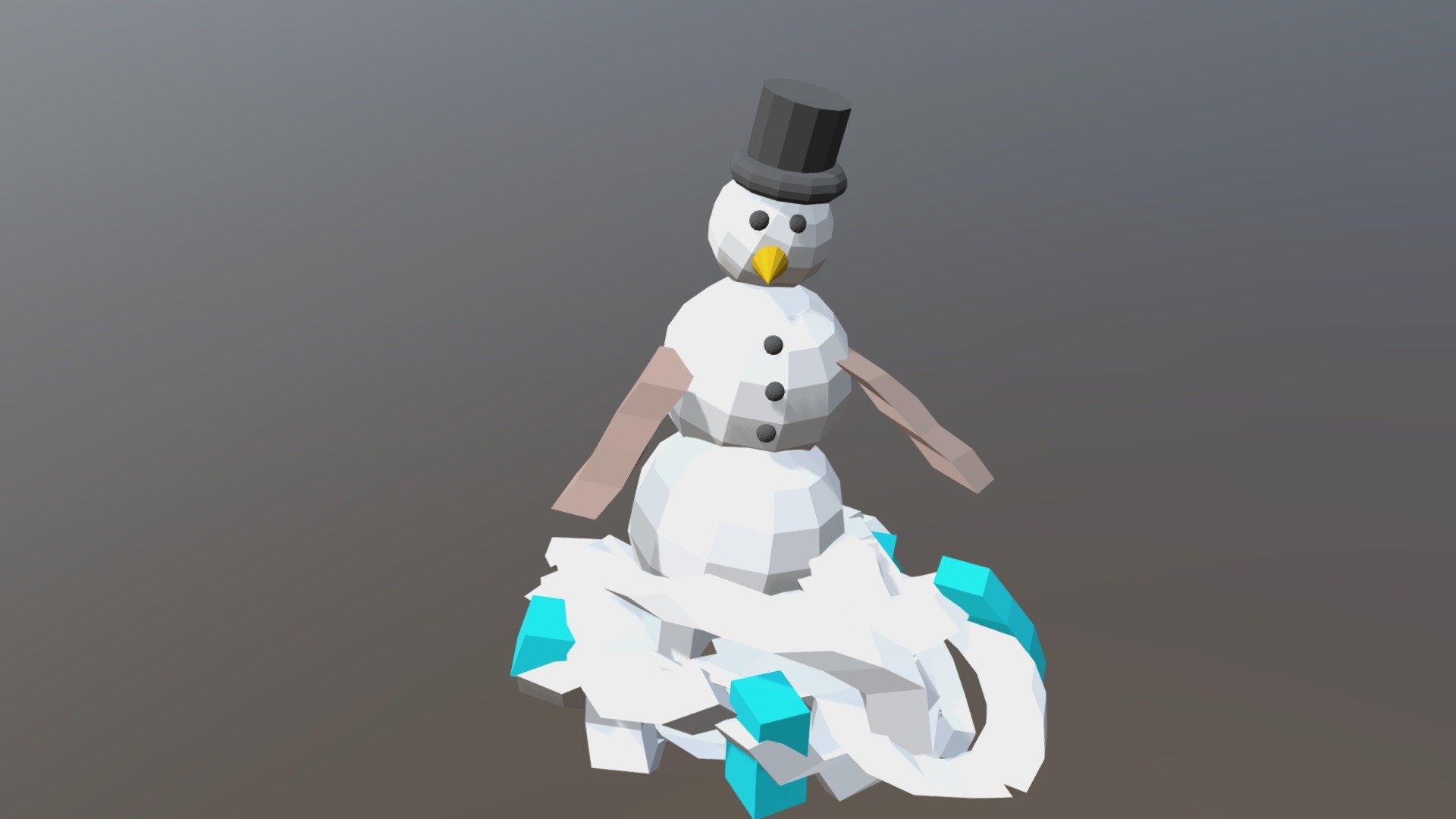 Hg's Snowman - 3D model by greengiant83 [6b784b0] - Sketchfab