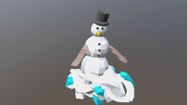 Hg's Snowman 3D Model