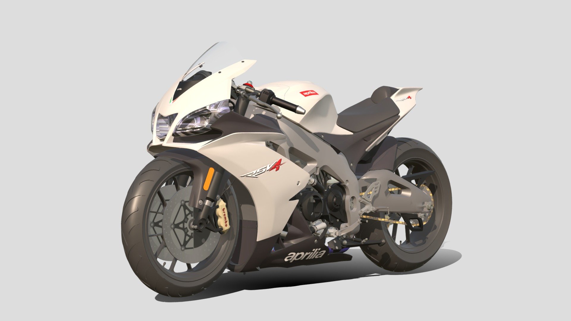 Aprilia RSV4 — Sketchfab embed 3D viewer