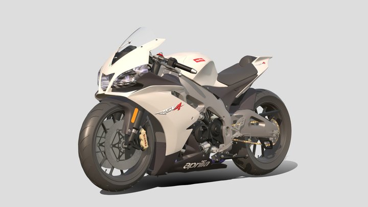 Aprilia RSV4 – Modelo 3D gratuito STL