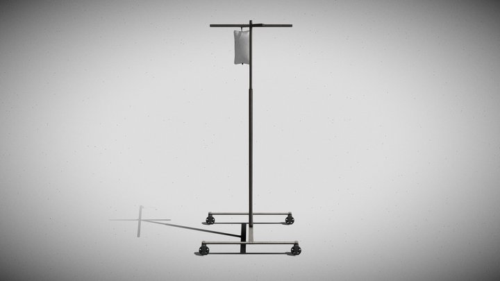 IV Bag 3D Model