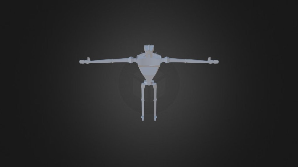 Slender Bot - 3D model by Callum Luckwell (@callumluckwell) [6b79292 ...