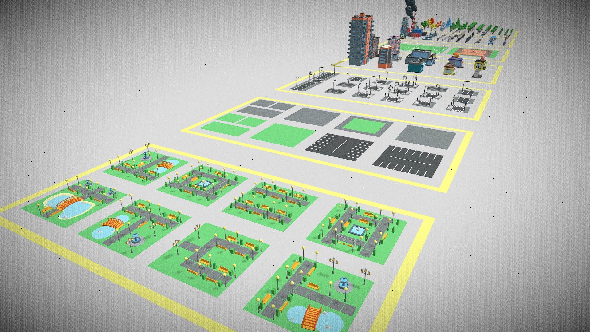Props for the city - Buy Royalty Free 3D model by 7ka (@Verasavy ...