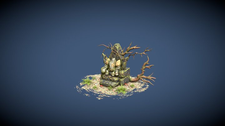 Regirock Pokemon 3D Model