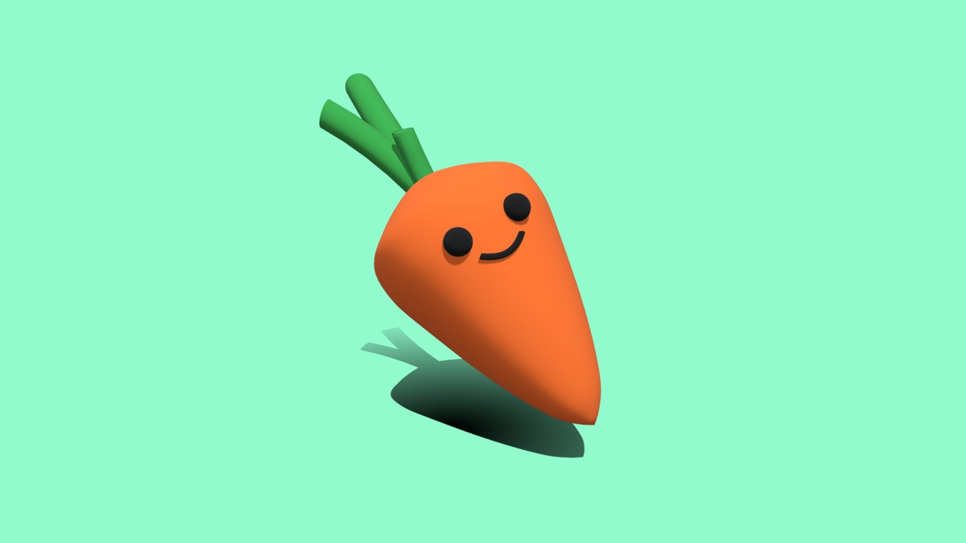 Kawaii Carrot - Buy Royalty Free 3D model by Mj3Dart (@malik_j ...