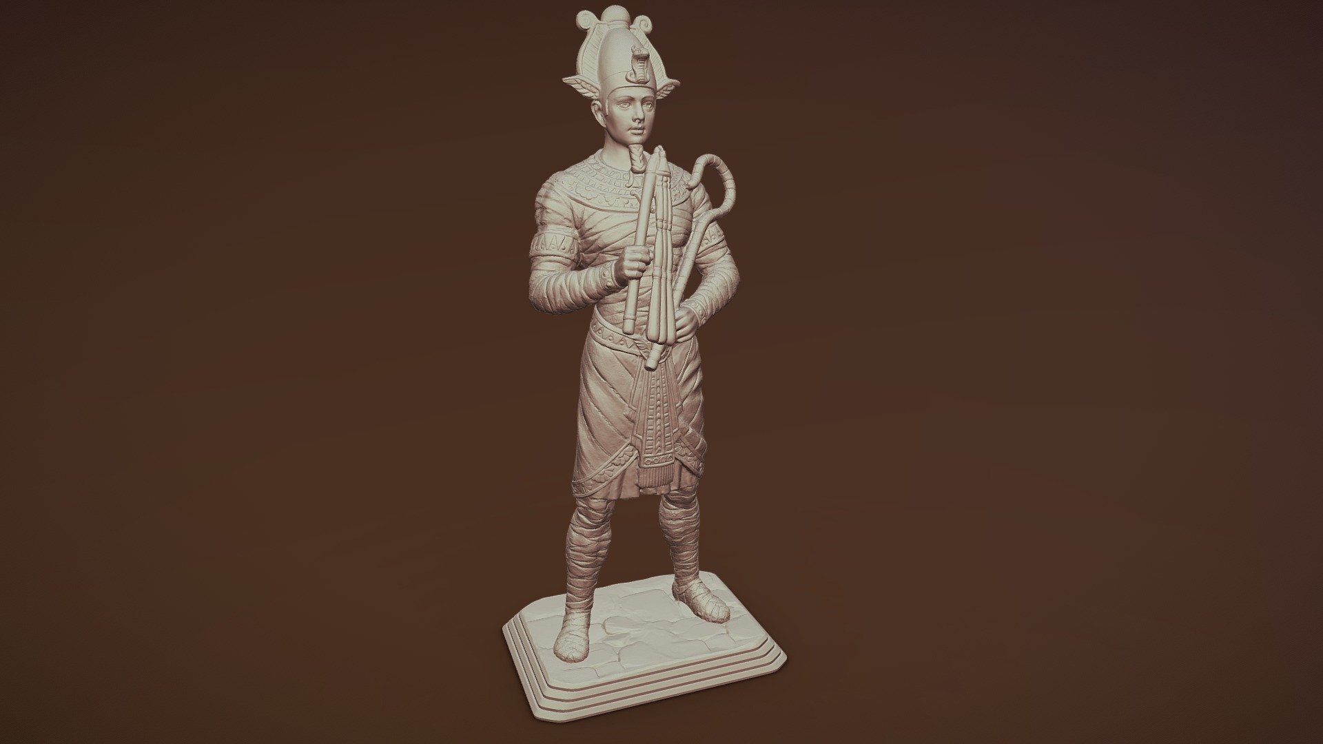 Osiris 3D Printable Sculpture - Buy Royalty Free 3D model by ...