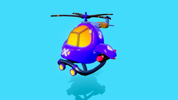 Chubbycopter 3D Model