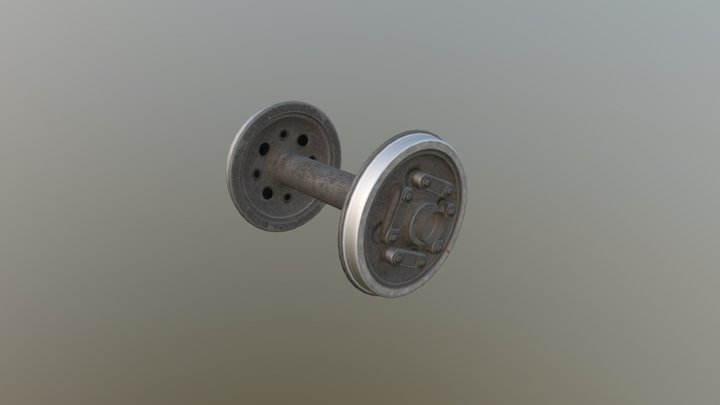 WHEELSET (FIX) 3D Model